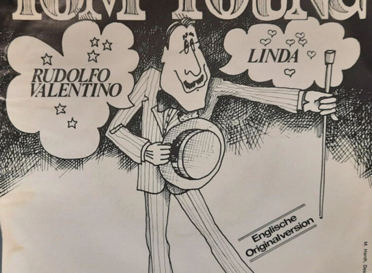 "Tom Young (18) - Rudolfo Valentino / Linda (7"")" ansehen