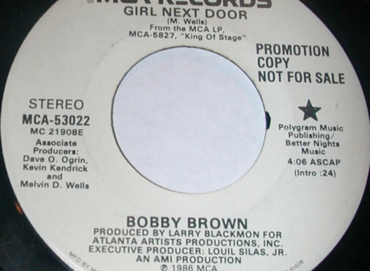 "Bobby Brown - Girl Next Door (7"", Promo)" ansehen