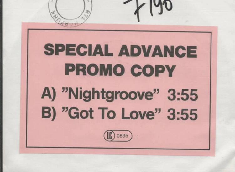 "Supermax - Nightgroove (7"", Single, Promo)" ansehen