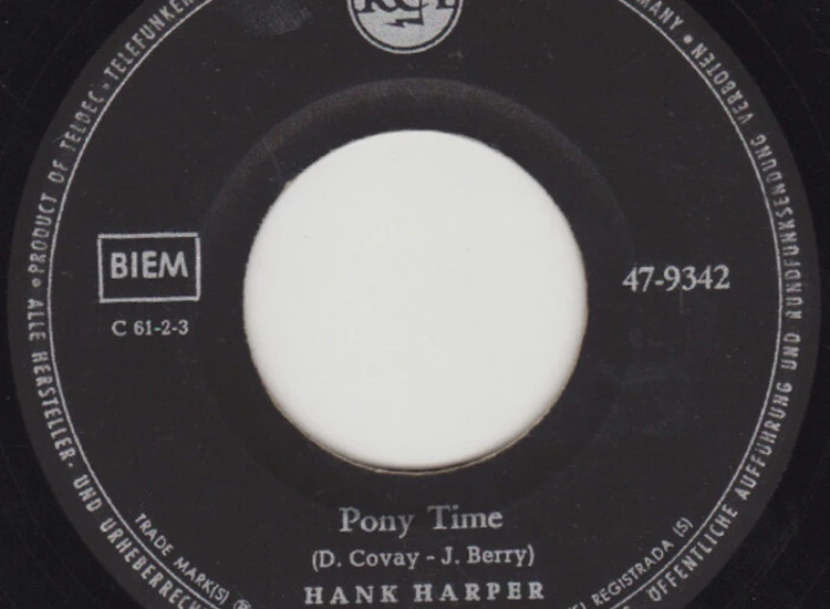 "Hank Harper, Chet Avery - Pony Time / Good Time Baby (7"", Single)" ansehen