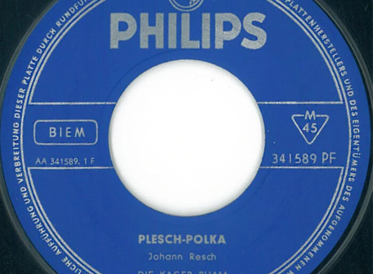 "Die Kager Buam - Plesch-Polka (7"", Mono)" ansehen